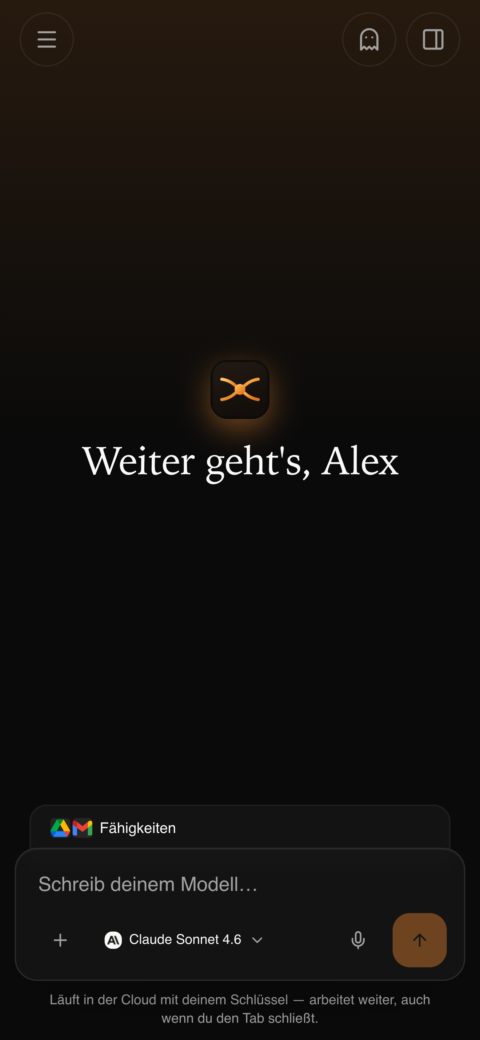 Web-App auf dem Handy