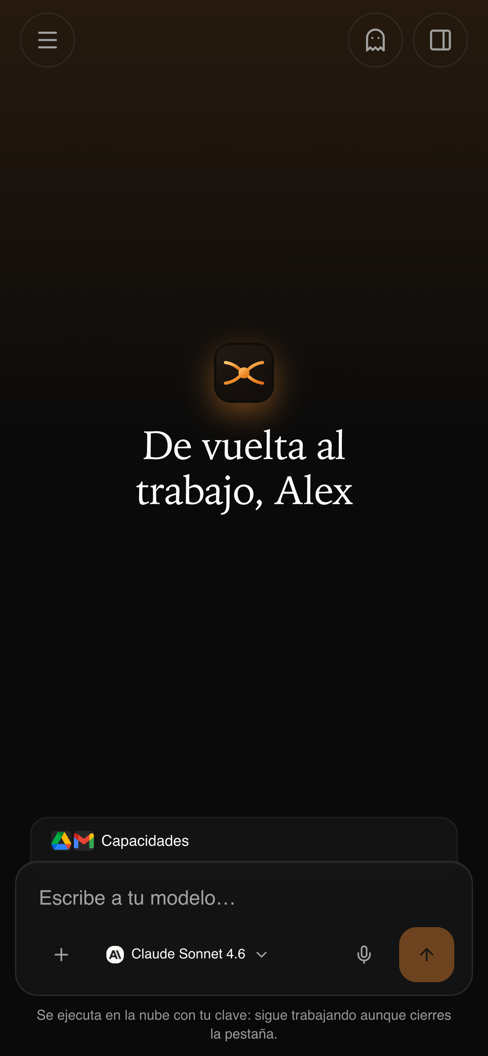 App web en el móvil